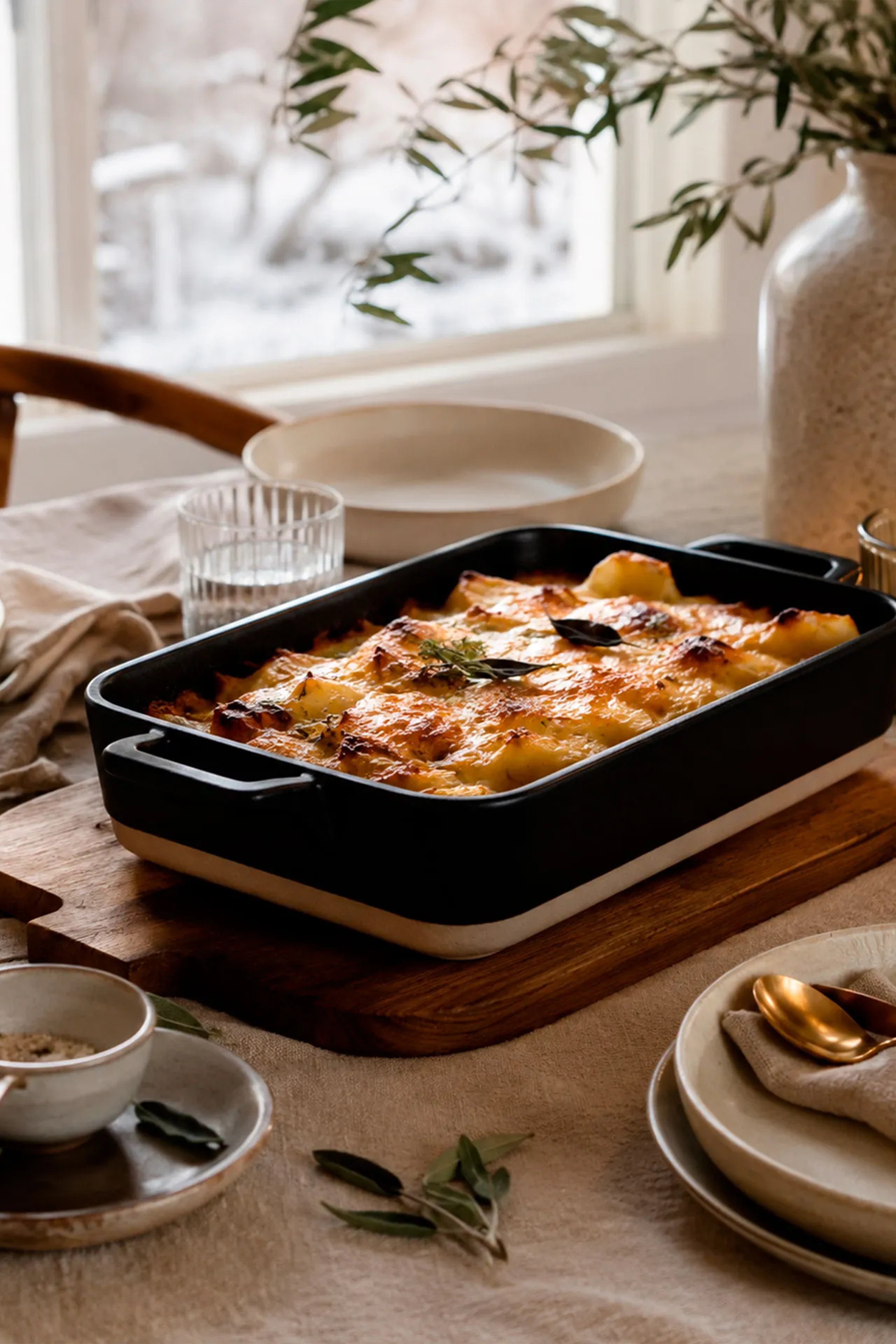 Del horno a la mesa: fuentes para cocinar y servir en el mismo recipiente con estilo